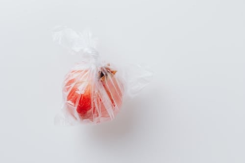 Základová fotografie zdarma na téma čerstvé ovoce, granátové jablko, igelitová taška