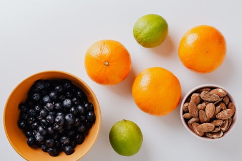 Fotos de stock gratuitas de Almendras, arándanos azules, boles