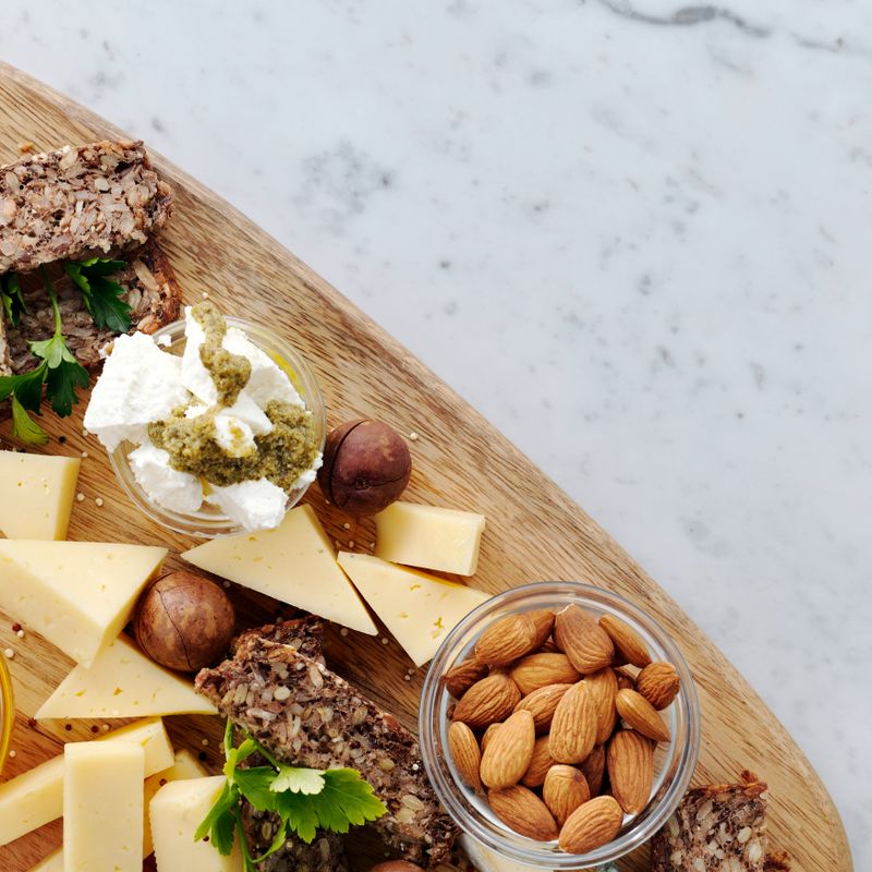 Greek Anthotyro and Roasted Thyme Honey Dip