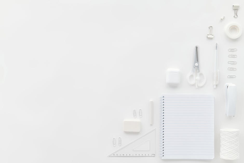 Minimalist workspace design