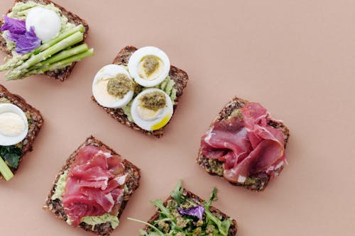 Free Close-Up Photo Of Healthy Sandwiches Stock Photo