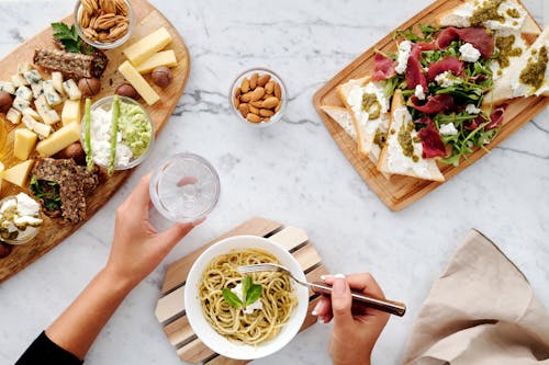 Ingyenes stockfotó antipastit, anyacsavar, asztallap témában, túlevés
