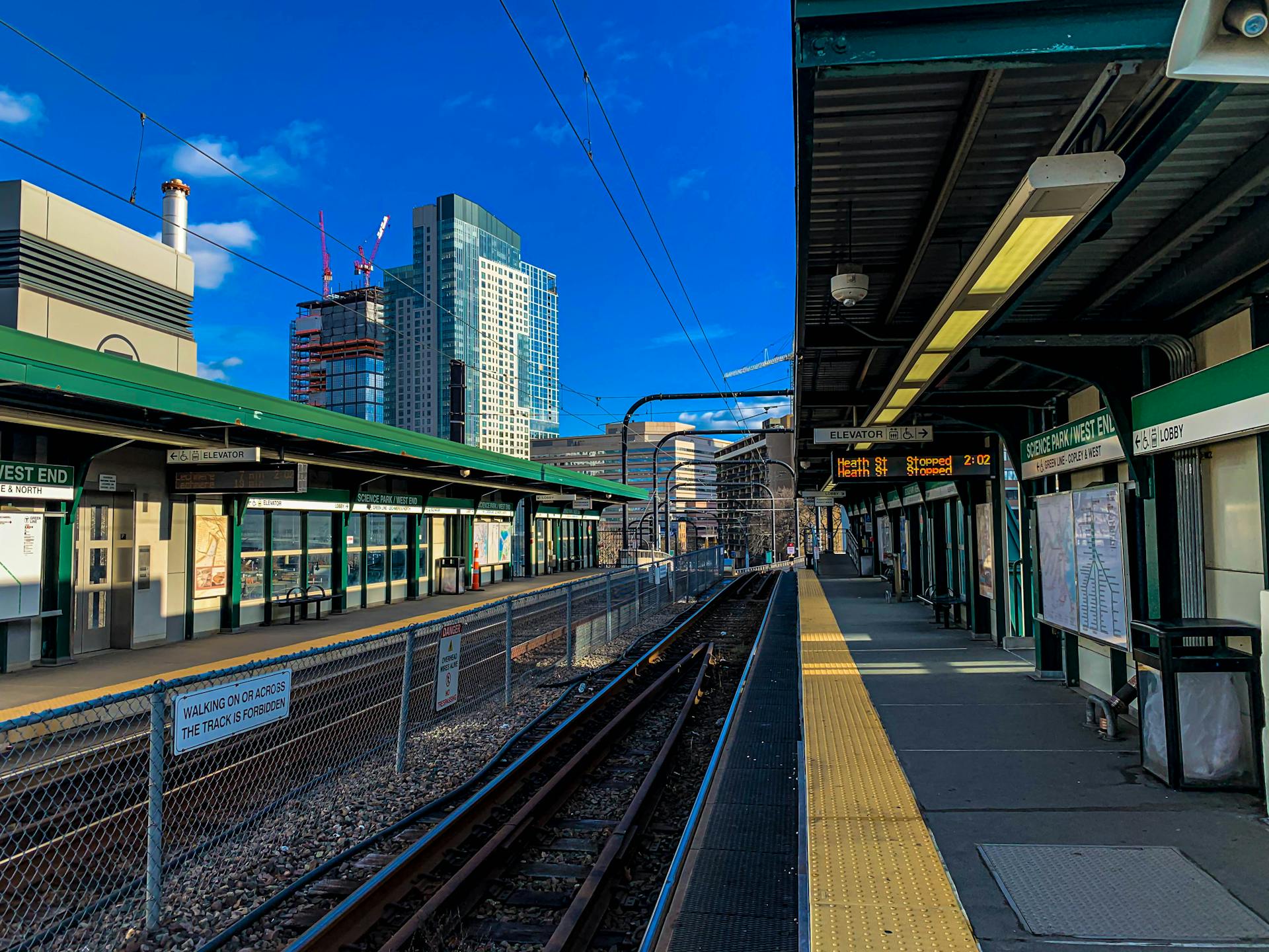 Train Station Near the City