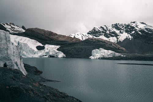 Ingyenes stockfotó befagyott, extrém terep, fjord témában