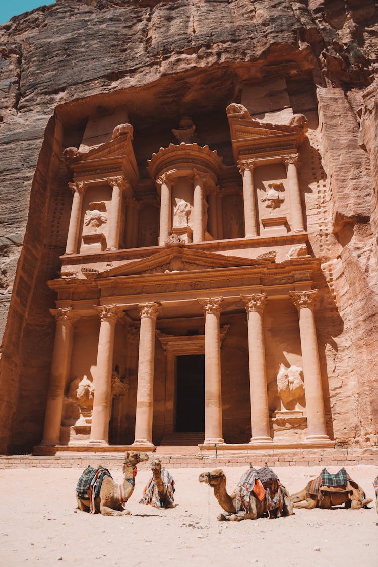 The Famous Al-Khazneh In Jordan