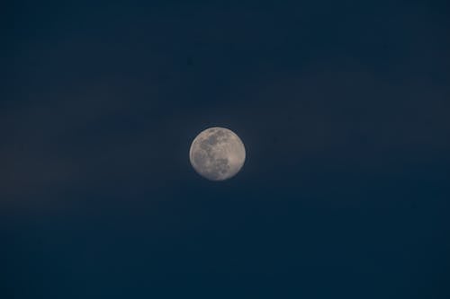 Immagine gratuita di azzurro, chiaro di luna, cielo