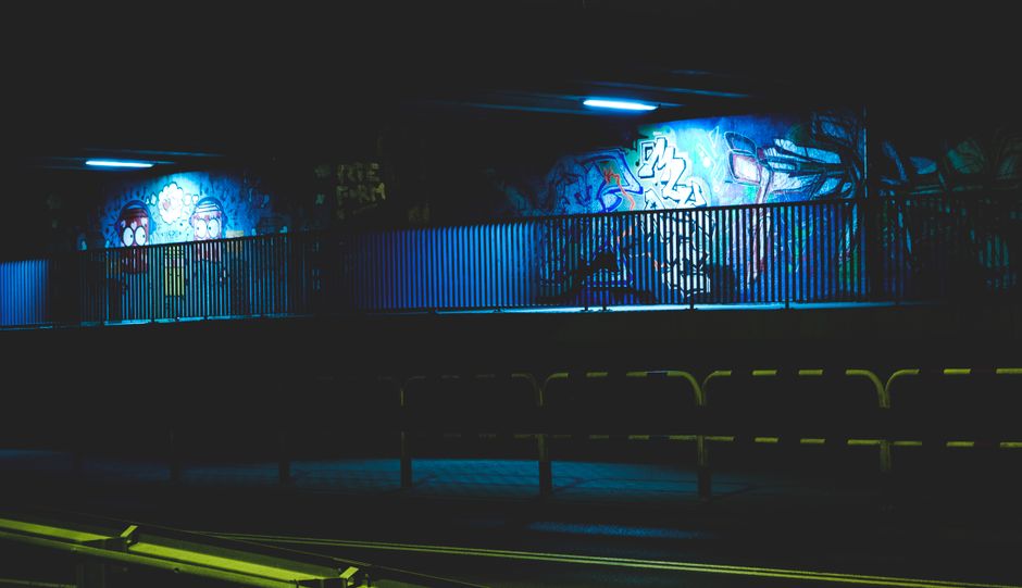 neon city alley martial arts