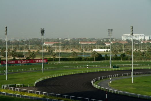 Aerial Photography of Meydan Racecourse
