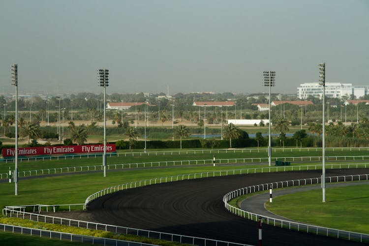 Aerial Photography Of Meydan Racecourse