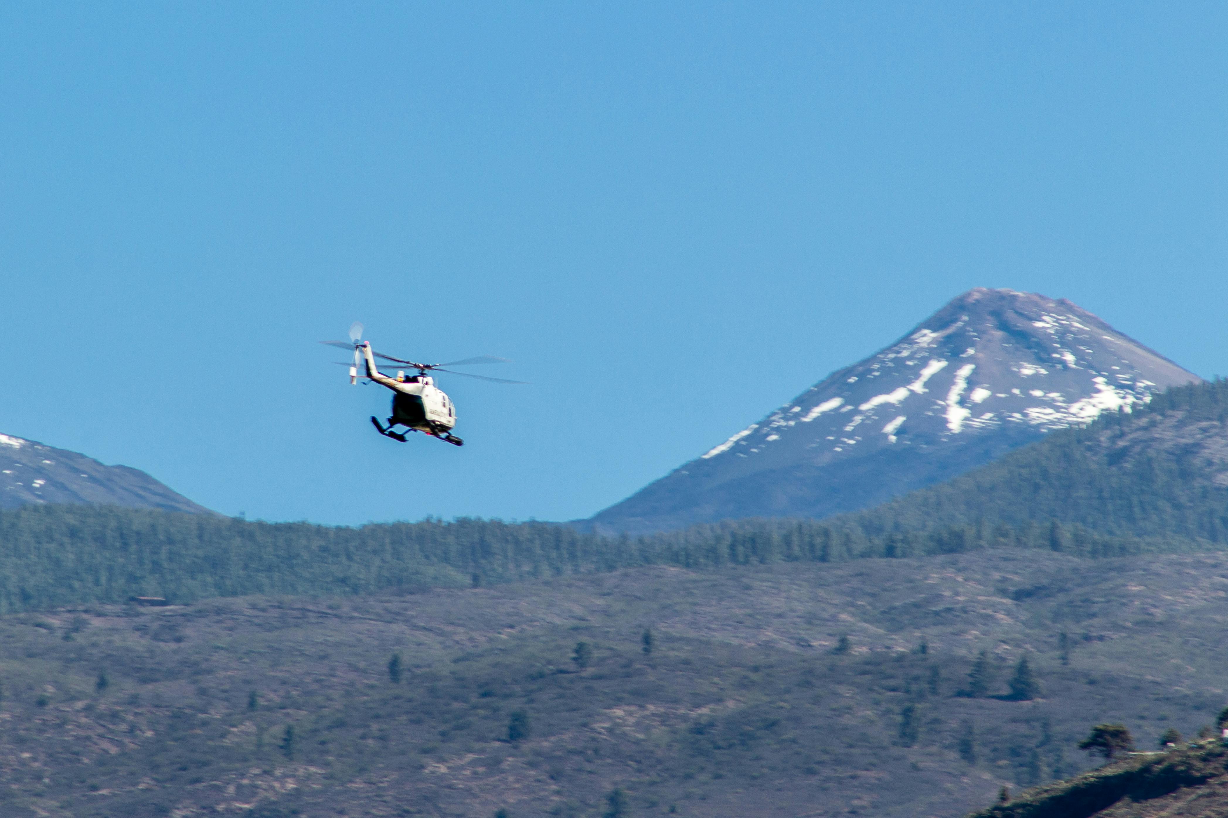 Ilmainen Kuvapankkikuva Aiheesta Helikopteri Poliisi Teneriffa