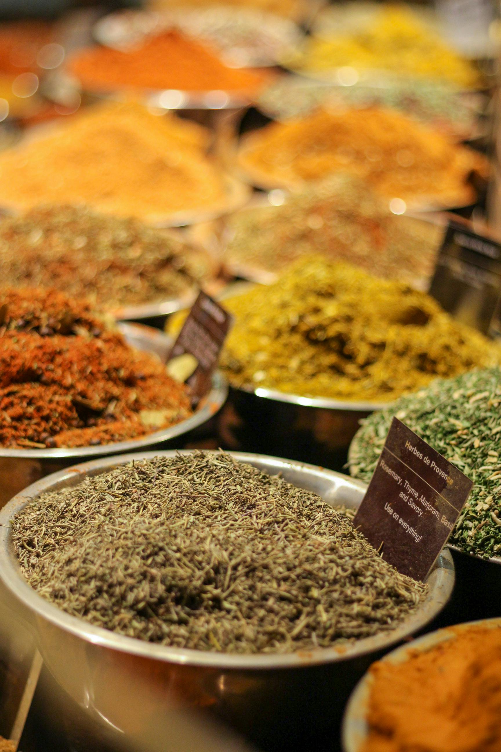 Free stock photo of food market, herb, market