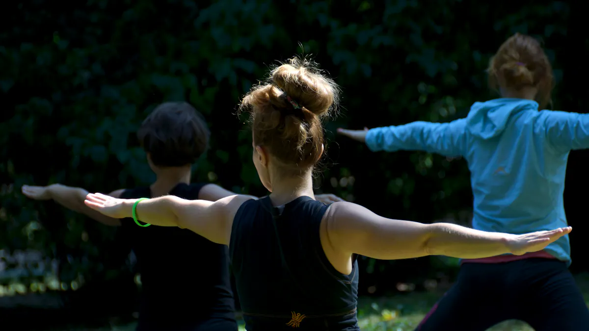 Laughter and Balance in Yoga