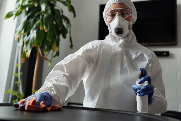 Post-construction cleaning