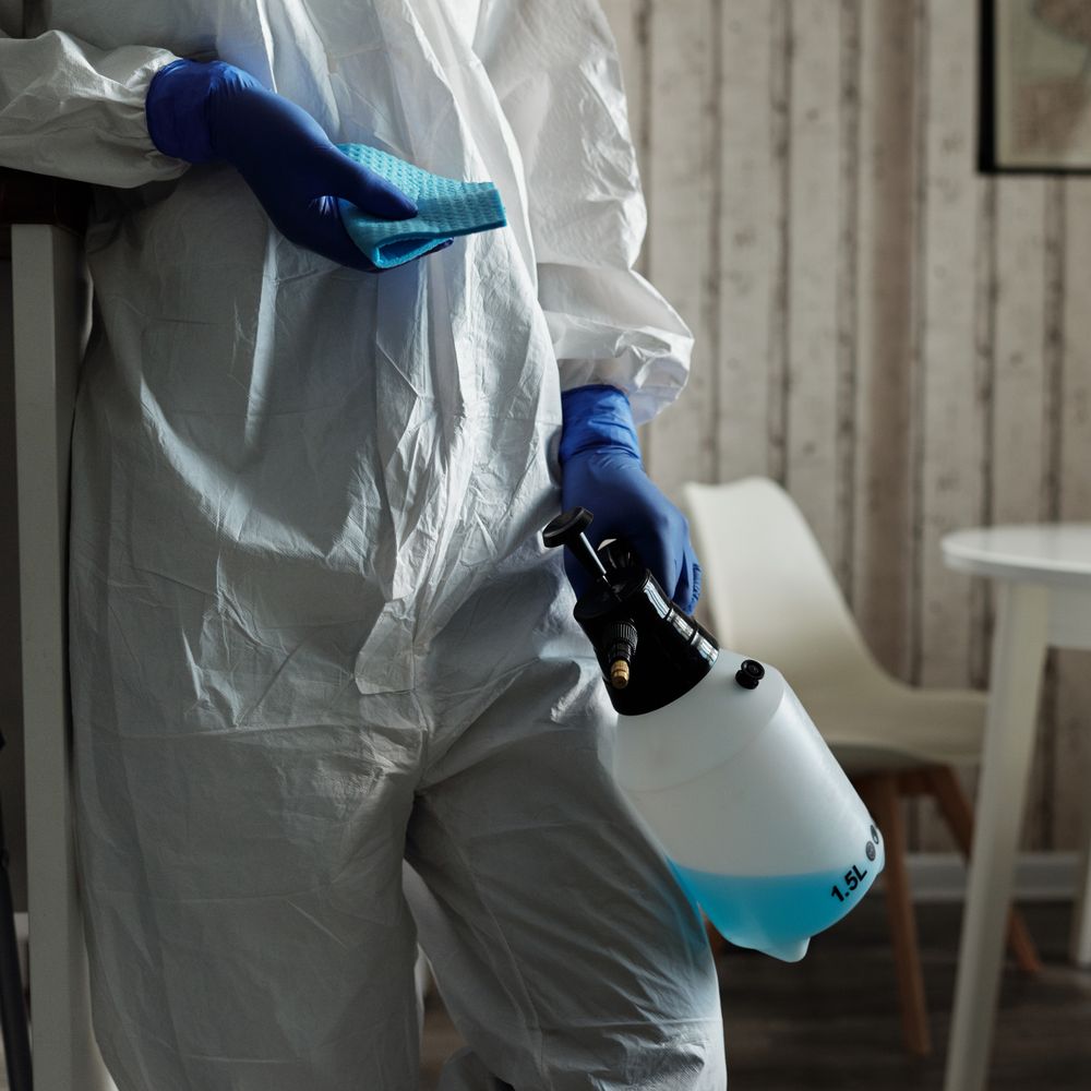 Kitchen Spraying in Biggin Hill — quality trade paint going on in two coats
