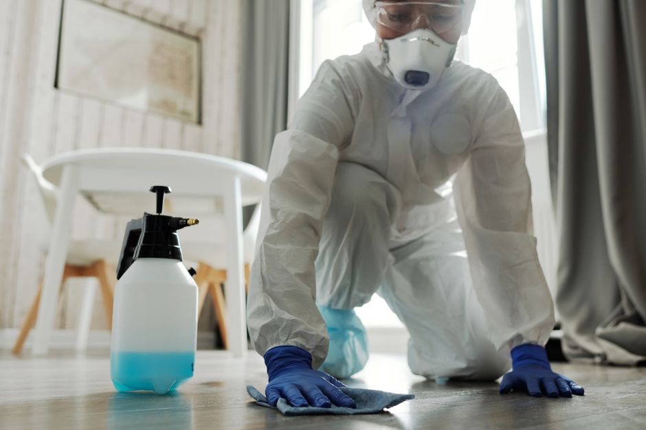 Biohazard & Trauma Cleanup service in Houston, Texas — certified technicians on the job