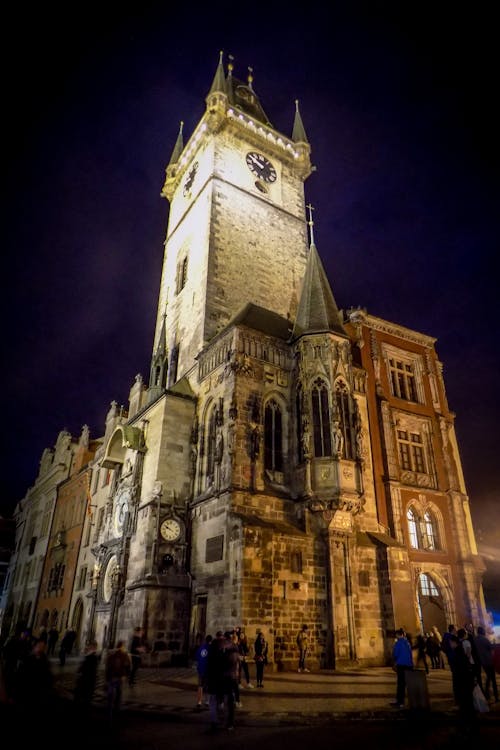 Free stock photo of city night, czech republic, night life