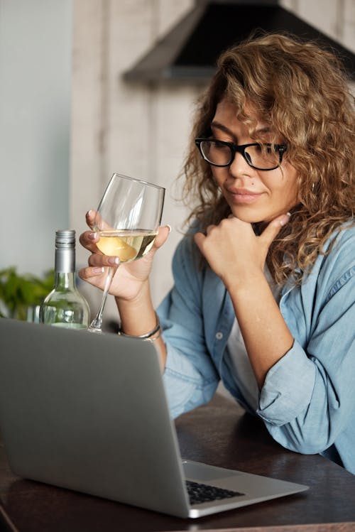 Photo Of Woman Holding Wine Glass