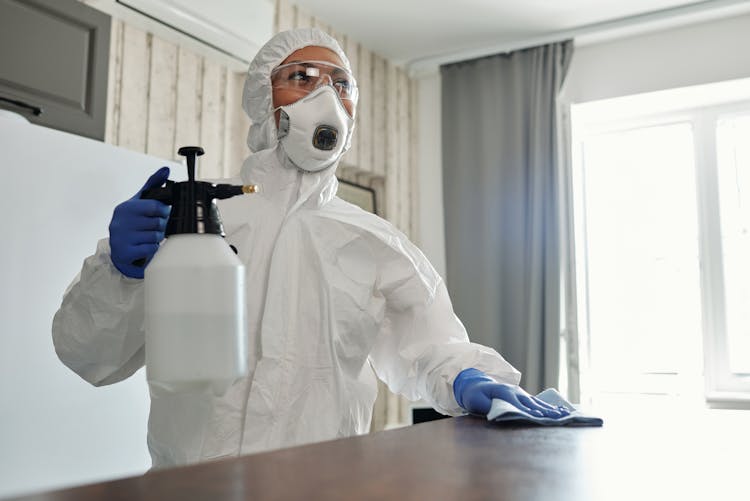 Photo Of Person Wearing Protective Suit