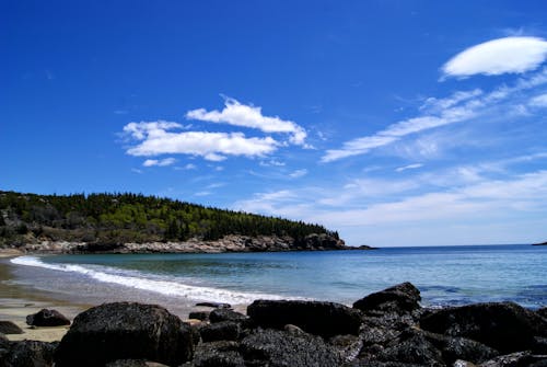 Free stock photo of atlantic ocean, beach, mountain