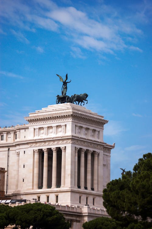 Victor Emmanuel II National Monument in Rome, Italy