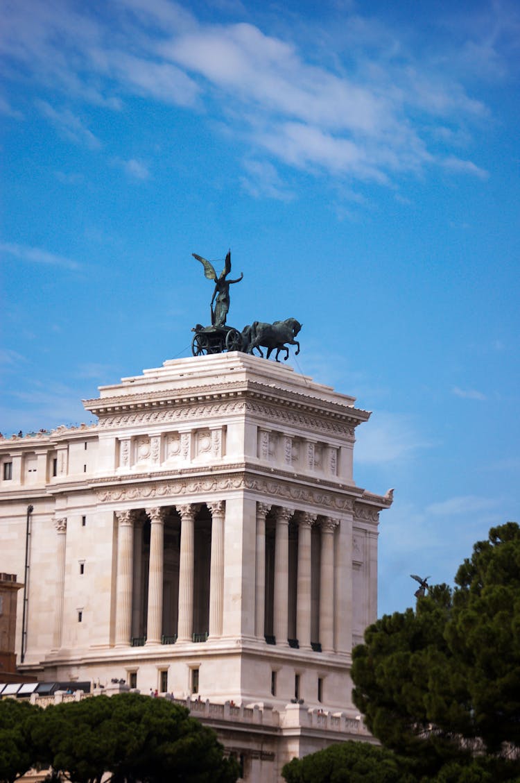 Victor Emmanuel II National Monument In Rome, Italy