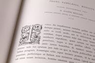 Close-Up Shot of Text on a Book