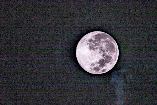 Gratis lagerfoto af fuldmåne, glød, godnat