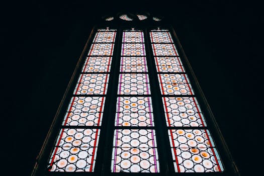 Free stock photo of pattern, glass, colorful, window