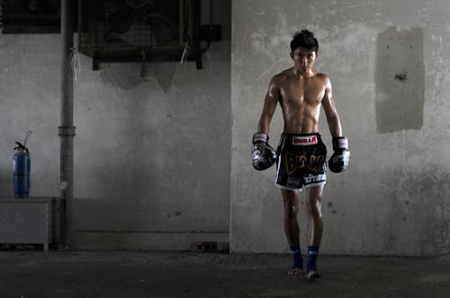 Kostenloses Stock Foto zu asiatischer mann, athlet, boxer