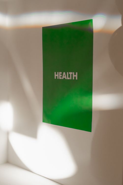 Health Rosting Text Health Text on Wall · Free Stock Photo