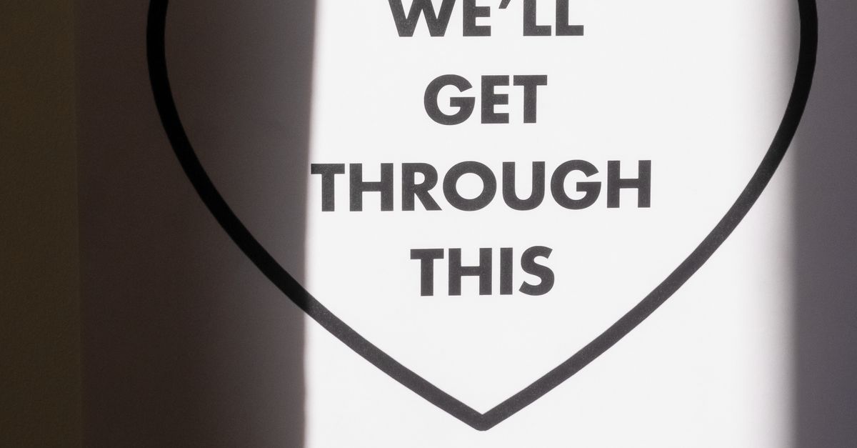 Getting Through Something Inspirational Message About Getting Through Together · Free Stock Photo