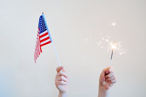Ingyenes stockfotó amerikai zászló, csillagszóró, csillogás témában