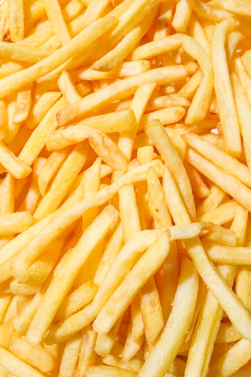 Close Up Photo of French Fries