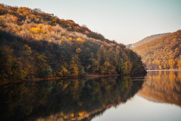 Autumn Mountain Lake jigsaw puzzle