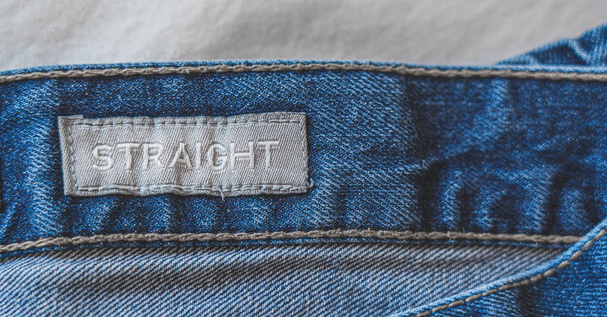 How to cut jeans