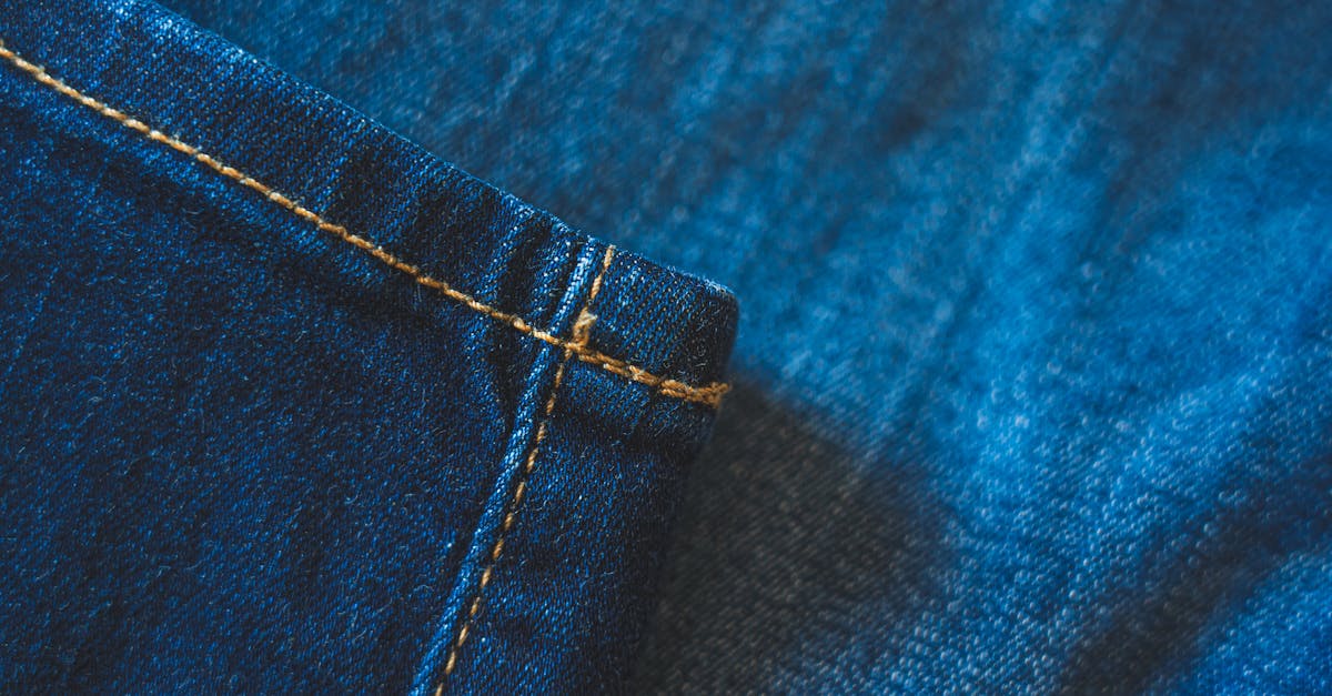 How to make jeans smaller in the waist without sewing