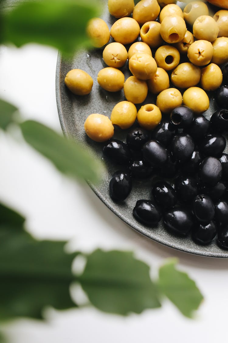 Photo Of Olives On Plate