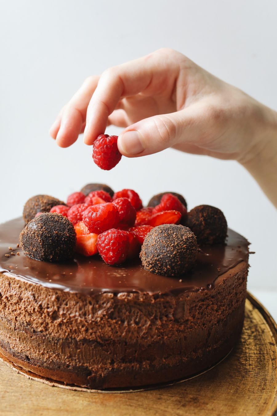Fresas con chocolate