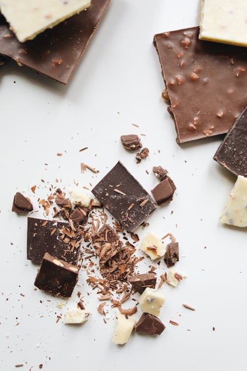 Close-Up Photo Of Sliced Chocolates