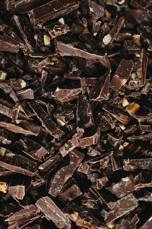 Free Close-Up Photo Of Sliced Chocolate Stock Photo