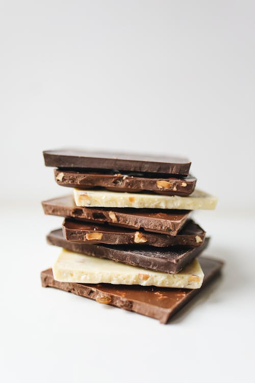 Free Photo Of Stacked Chocolates Stock Photo