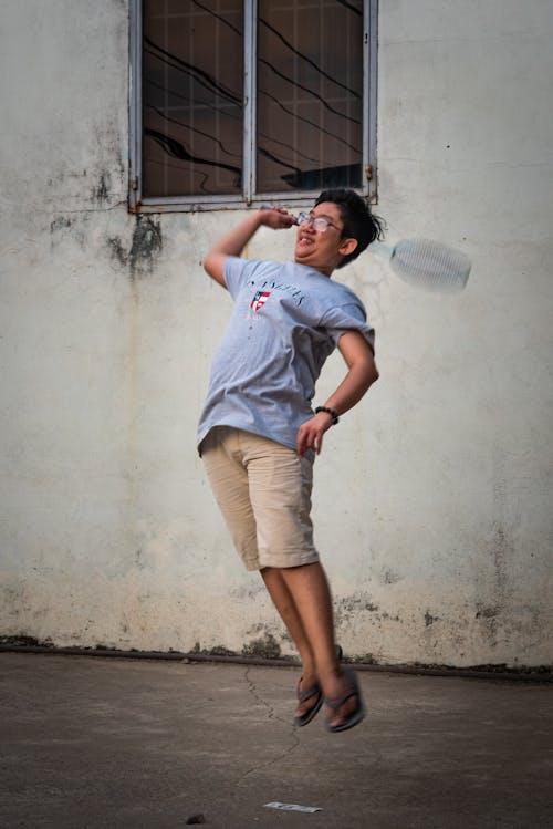 Kostnadsfri bild av badminton, hoppa, hoppning