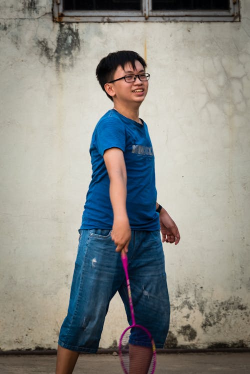 Kostnadsfri bild av badminton, liten pojke, pojke