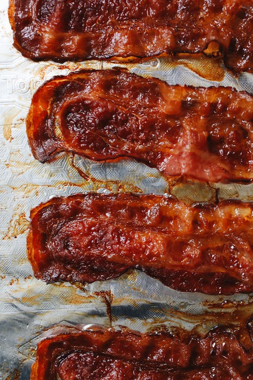 Free Close-Up Photo Of Bacon  Stock Photo