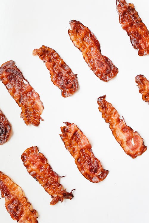 Free Photo Of Cooked Bacon  Stock Photo