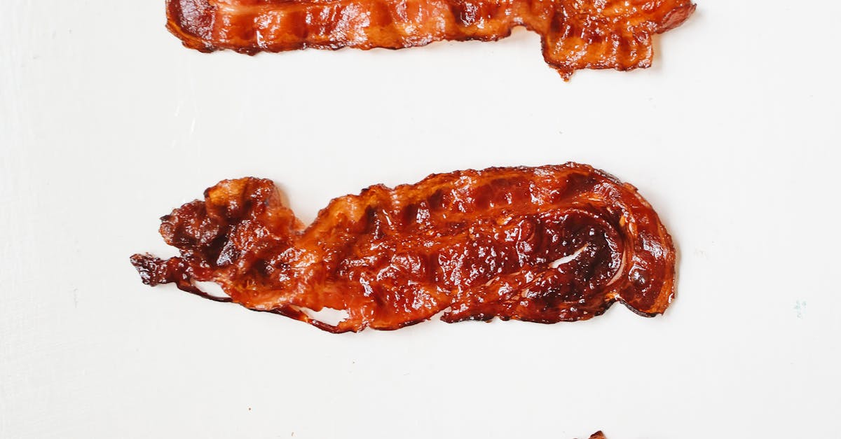 Turkey bacon cooked in air fryer