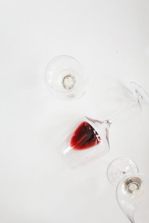 Photo Of Wine Glass With Red Liquid