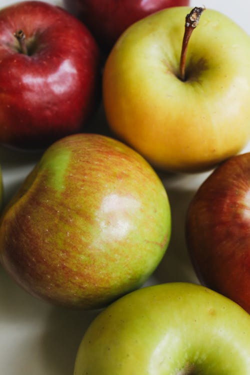Free Close-Up Photo Of Apples Stock Photo