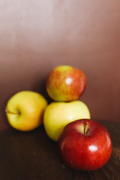 Free Close-Up Photo Of Apples Stock Photo