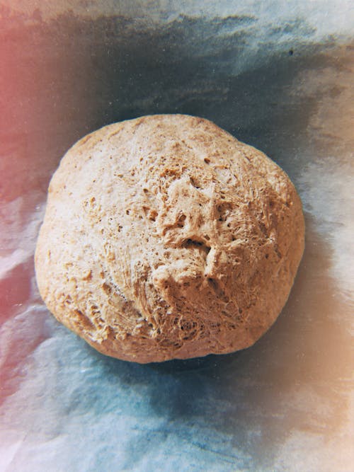 Brown Bread Dough In Close-up View